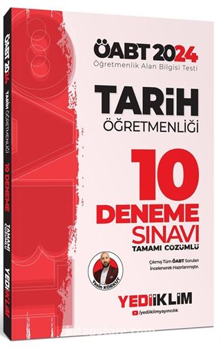 2024 ÖABT Tarih Öğretmenliği Tamamı Çözümlü 10 Deneme