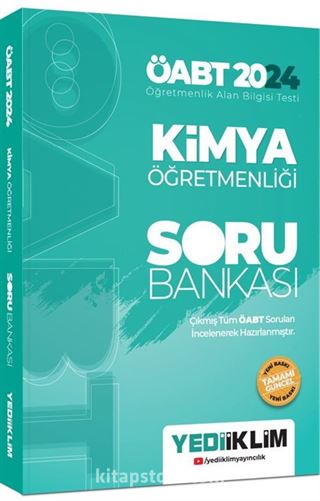 2024 ÖABT Kimya Öğretmenliği Soru Bankası