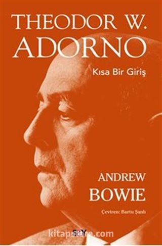 Theodor W. Adorno / Kısa Bir Giriş