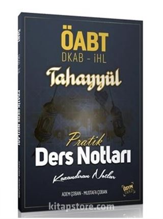 ÖABT Din Kültürü ve Ahlak Bilgisi Pratik Ders Notları