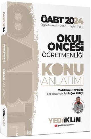 2024 ÖABT Okul Öncesi Öğretmenliği Konu Anlatımı