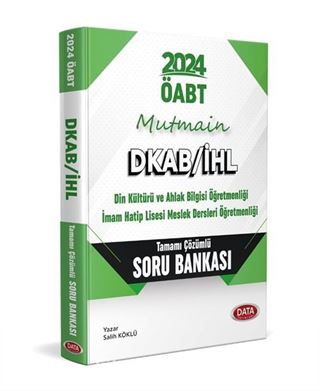 2024 ÖABT Mutmain Dkab/İhl Tamamı Çözümlü Soru Bankası