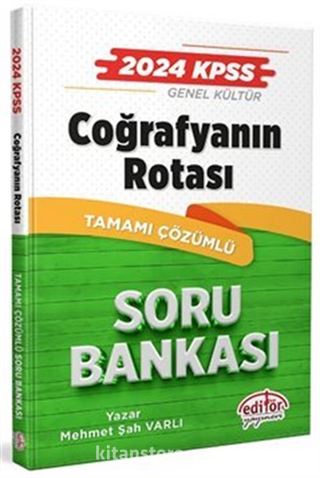 2024 KPSS Coğrafyanın Rotası Tamamı Çözümlü Soru Bankası