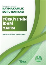 Kaymakamlık Soru Bankası Türkiye'nin İdari Yapısı