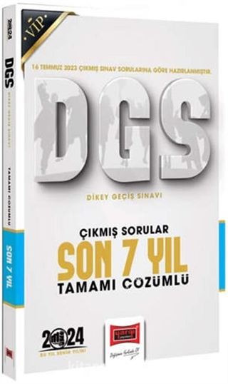 2024 DGS Çıkmış Sorular Tamamı Çözümlü Son 7 Yıl