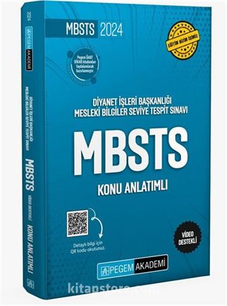 2024 Diyanet İşleri Başkanlığı Mesleki Bilgiler Seviye Tespit Sınavı MBSTS Konu Anlatımlı