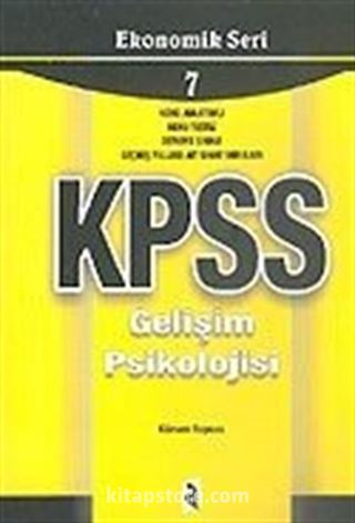 KPSS Ekonomik Seri 7 'Gelişim Psikolojisi'