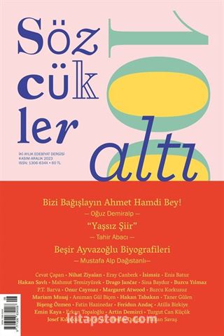 Sözcükler Dergisi 106. Sayı Kasım-Aralık 2023