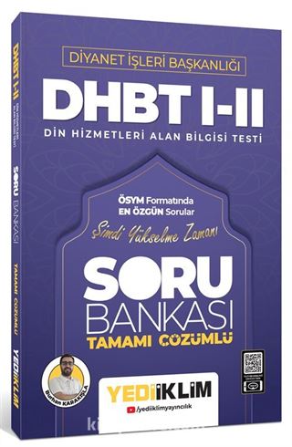 Diyanet İşleri Başkanlığı DHBT I-II Tamamı Çözümlü Soru Bankası