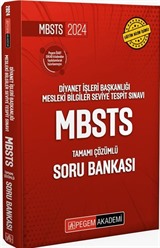 2024 Diyanet İşleri Başkanlığı Mesleki Bilgiler Seviye Tespit Sınavı MBSTS Tamamı Çözümlü Soru Bankası