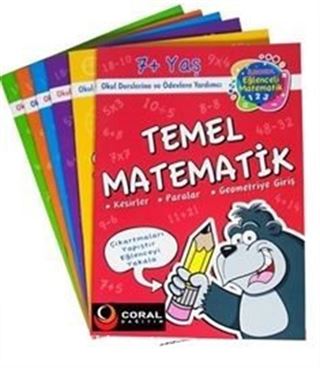 Limon Kıds İlkokul Eğlenceli Temel Matematik Seti 7+Yaş (6 Kitap Set)