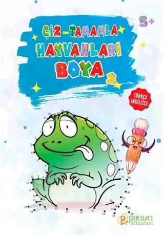 Çiz-Tamamla Hayvanları Boya 2