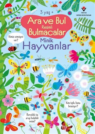 Ara ve Bul Resimli Bulmacalar Minik Hayvanlar