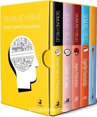 Sigmund Freud (5 Kitap Kutulu Set) 3