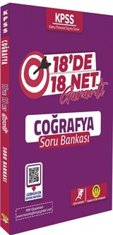 2024 KPSS Coğrafya 18'de 18 Net Soru Bankası