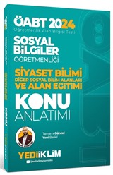 2024 ÖABT Sosyal Bilgiler Öğretmenliği Siyaset Bilimi Diğer Sosyal Bilim Alanları ve Alan Eğitimi Konu Anlatımı