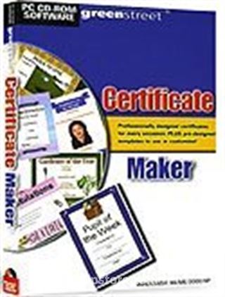 Certificate Maker / Sertifikalar Hazırlayın Kod:GS.01115