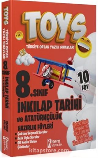 2024 İsem Toys 8. Sınıf İnkılap Tarihi ve Atatürkçülük Hazırlık Föyleri