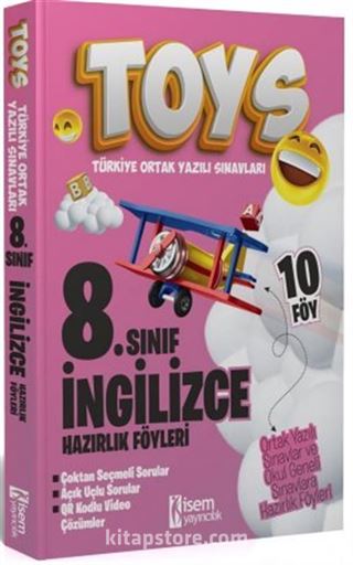 2024 İsem Toys 8. Sınıf İngilizce Hazırlık Föyleri