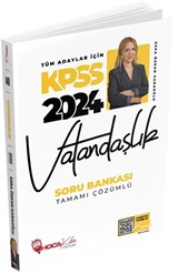 2024 KPSS Vatandaşlık Çözümlü Soru Bankası