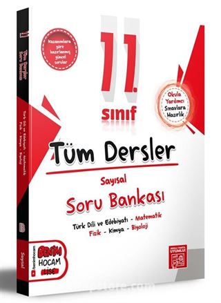 2024 11. Sınıf Sayısal Tüm Dersler Soru Bankası