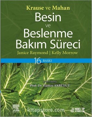 Krause ve Mahan Besin ve Beslenme Bakım Süreci - Karton Kapak