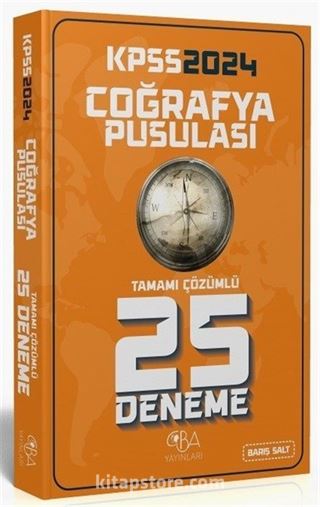 2024 KPSS Coğrafya Pusulası Tamamı Çözümlü 25 Deneme