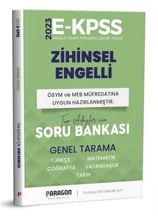 E-Kpss Zihinsel Engelli Soru Bankası