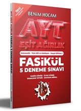 2023 AYT Eşit Ağırlık 5 Fasikül Deneme Sınavı