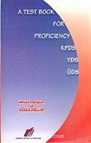 A Test Book For Profıcıency KPDS-YDS-ÜDS