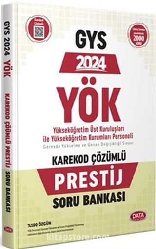 Yök Üst Kuruluşları İle Yök Personeli GYS Prestij Soru Bankası Karekod Çözümlü