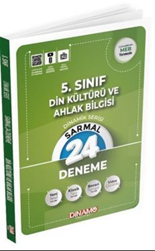 5. Sınıf Din Kültürü ve Ahlak Bilgisi 24'lü Sarmal Deneme