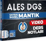 2024 ALES DGS Sayısal Sözel Mantık Video Ders Notları