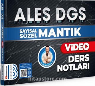 2024 ALES DGS Sayısal Sözel Mantık Video Ders Notları