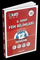 6. Sınıf Fen Bilimleri 12'li Sarmal Deneme