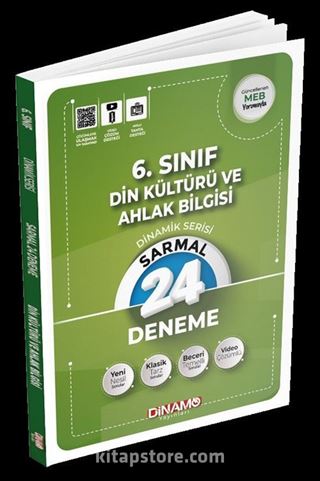 6. Sınıf Din Kültürü ve Ahlak Bilgisi 24'lü Sarmal Deneme