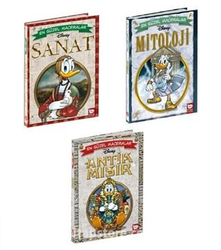 Disney En Güzel Maceralar Sanat + Mitoloji + Antik Mısır Seti (3 Kitap)