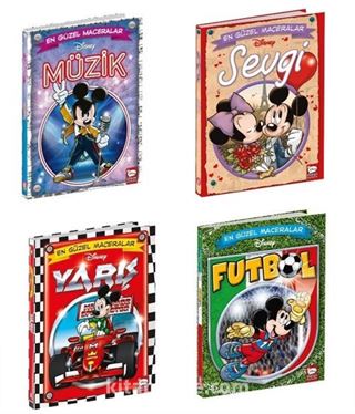 Disney Çizgi Roman Serisi (4 Kitap)