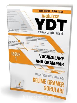 YDT İngilizce Vocabulary and Grammar Issue 1