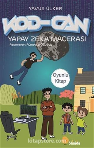 Kod-Can Yapay Zeka Macerası (Yaz Sil Oyunlu Kitap)