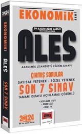 2024 ALES Ekonomik Seri Çıkmış Sorular Tamamı Çözümlü Son 7 Sınav