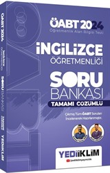 2024 ÖABT İngilizce Öğretmenliği Tamamı Çözümlü Soru Bankası