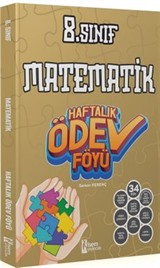 2024 Toys 8. Sınıf Matematik Haftalık Ödev Föyü