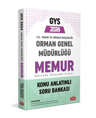 Orman Genel Müdürlüğü Memur GYS Konu Anlatımlı Soru Bankası