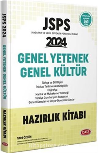 2024 JSPS Genel Yetenek - Genel Kültür Hazırlık Kitabı