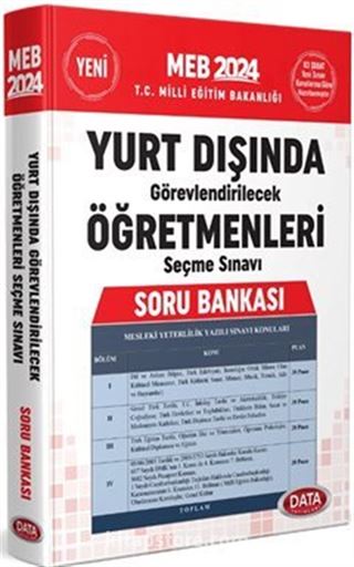 2024 Milli Eğitim Bakanlığı Yurt Dışında Görevlendirilecek Öğretmenleri Seçme Sınavı Soru Bankası