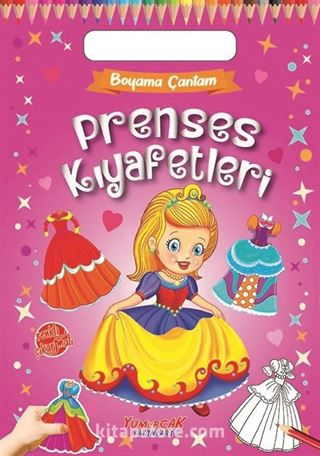 Prenses Kıyafetleri / Boyama Çantam 10