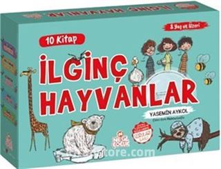 İlginç Hayvanlar (10 Kitap)