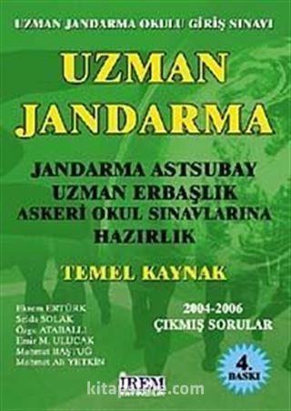 Uzman Jandarma Okulu Giriş Sınavı 2004-2006 Çıkmış Sorular