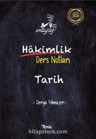 İmtiyaz Hakimlik Ders Notları Tarih